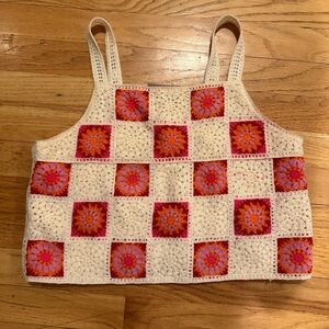 Chelsea & Violet Big Girls Crochet Tank Size 16 (XL)